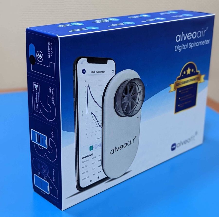 alveoair MD Premium spirometer