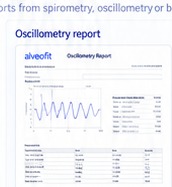 An oscillometry report