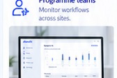 A programme dashboard across multiple sites