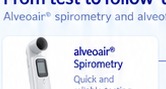 alveoair portable spirometer